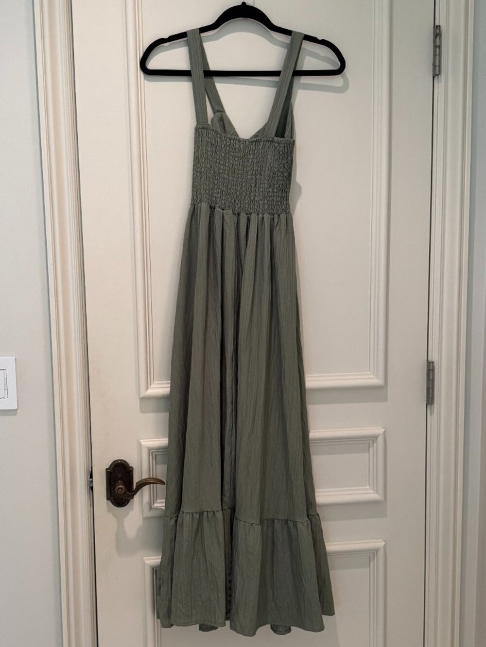 SHEIN Green Twist Front Cut Out Dress - Picture 6 of 6